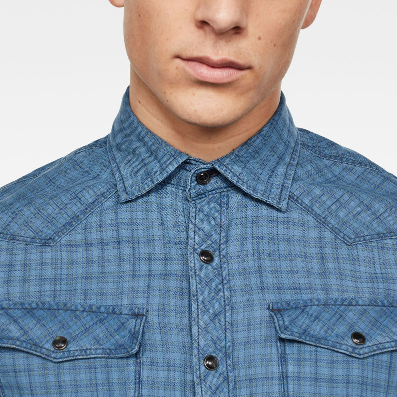 G-STAR® 3301 Slim Overhemd Midden blauw