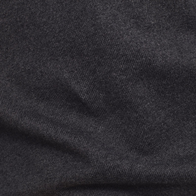 G-Star RAW® Premium Basic Knit ブラック fabric shot