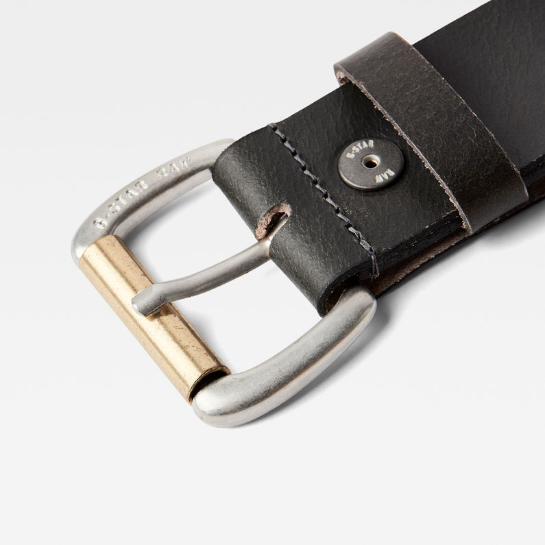G-STAR® Dast Belt Grey detail shot buckle