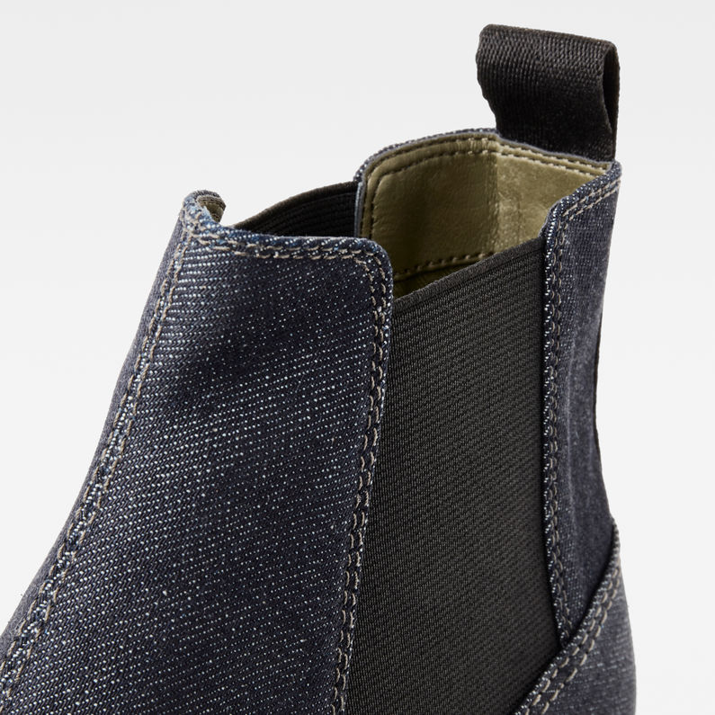 G-STAR® Core Chelsea Stiefel Dunkelblau detail