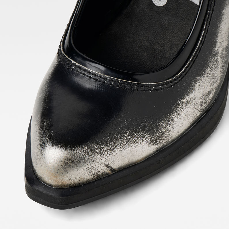 G-STAR® Strett Pump II Schwarz detail