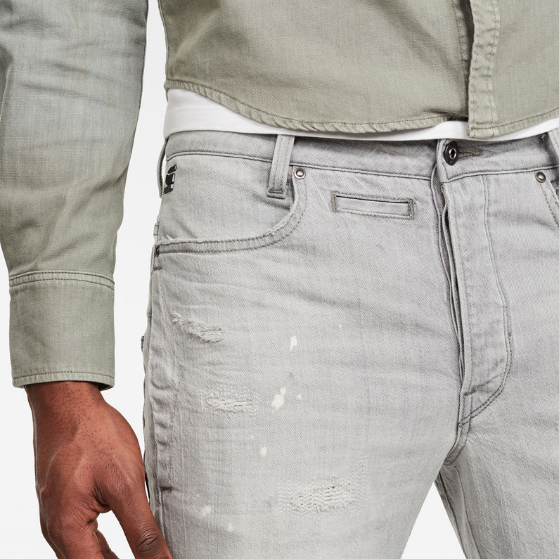 G-Star RAW® D-Staq 3D Shorts Grey detail shot buckle