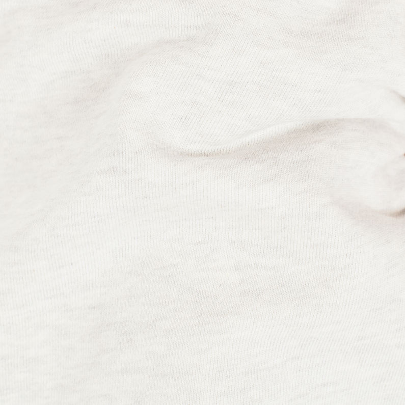 G-Star RAW® Graphic Non Logo Sweat Shorts White fabric shot