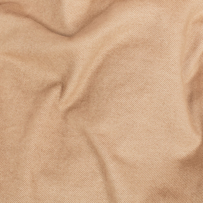 G-STAR® Pantalon cargo Roxic Straight Tapered Brun fabric shot