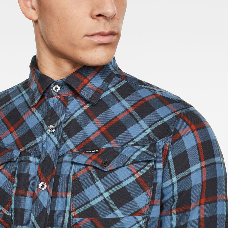 G-Star RAW® Arc 3D Slim Overhemd Bleu foncé