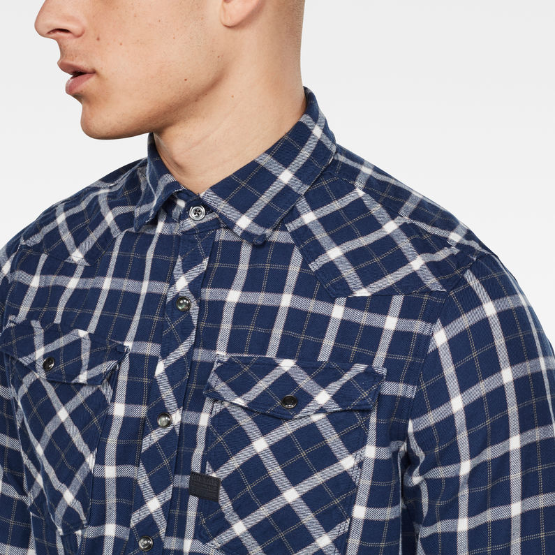 G-Star RAW® 3301 Slim Hemd Dunkelblau