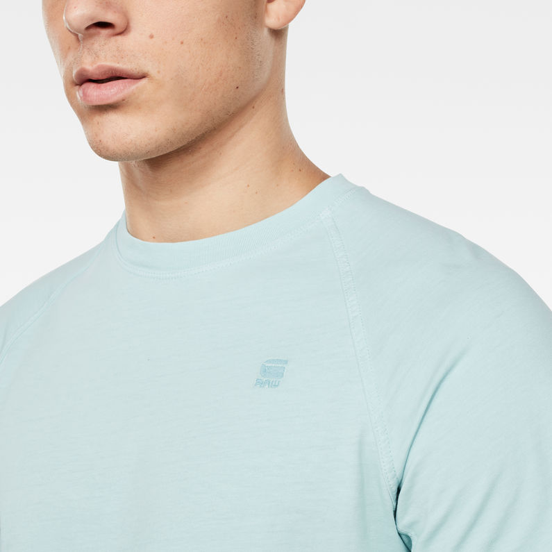 G-Star RAW® Raglan Recycle Dye T-Shirt Bleu clair