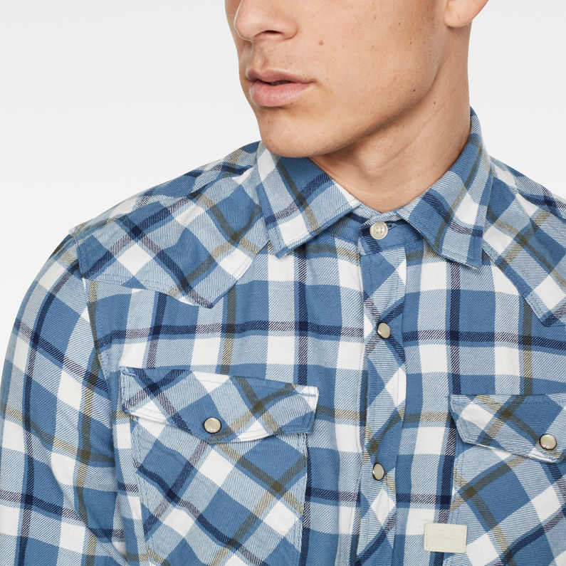 G-STAR® 3301 Slim Overhemd Lichtblauw