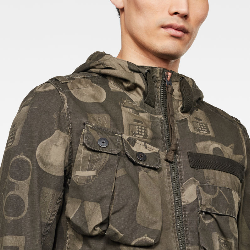 G-Star RAW® Utility multipocket overshirt Multi couleur detail shot