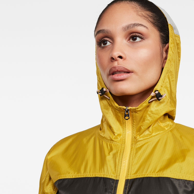 G-STAR® Veste Colourblocked Jaune detail shot