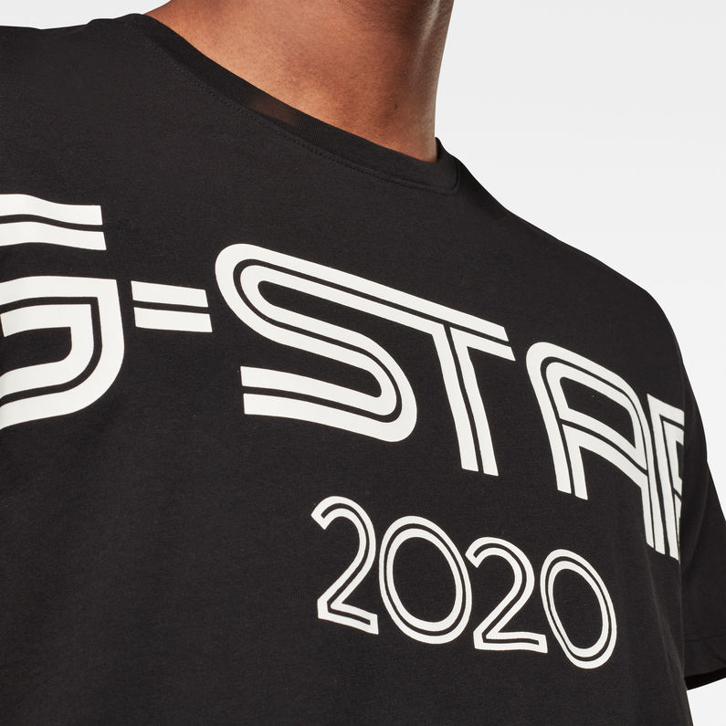 G-Star RAW® Olymp T-Shirt Black detail shot