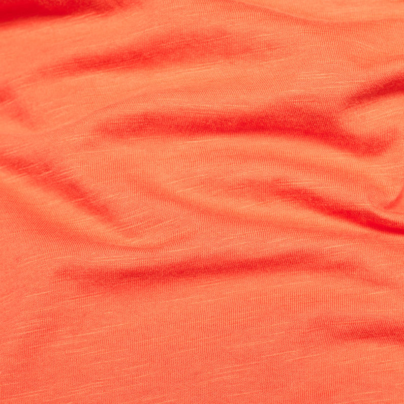 G-Star RAW® Alkyne Slim T-Shirt Orange fabric shot