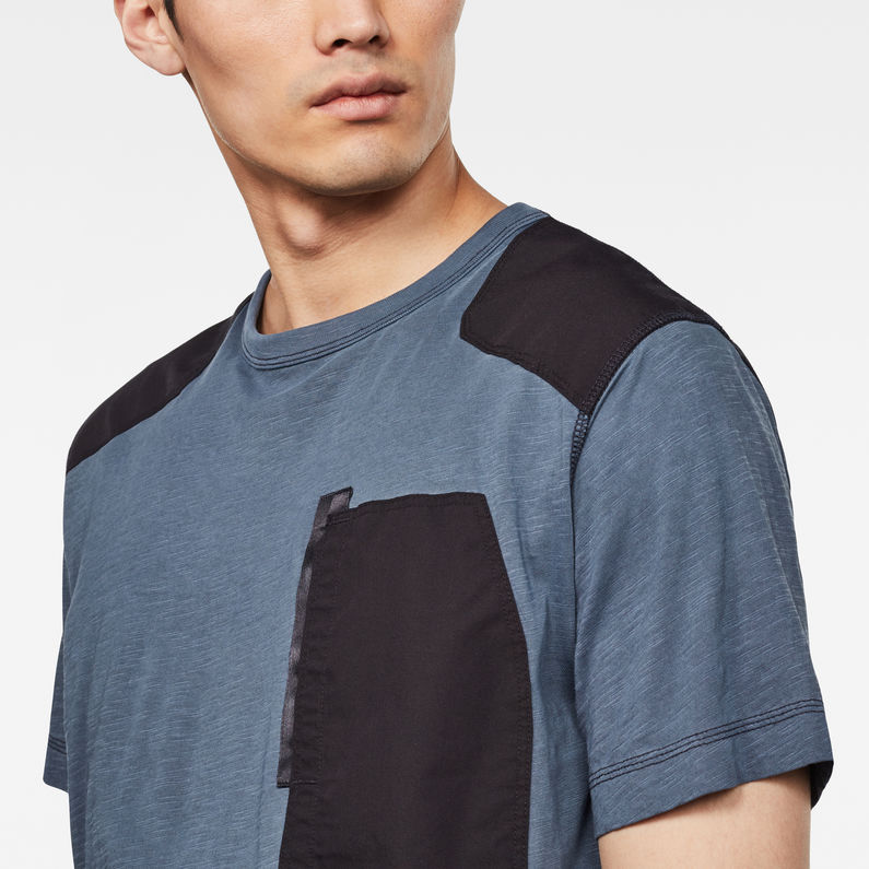 G-Star RAW® New Arris Pocket T-Shirt Mittelblau