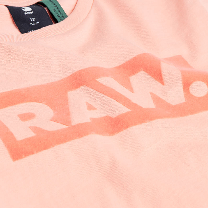 G-Star RAW® T-Shirt Pink detail shot