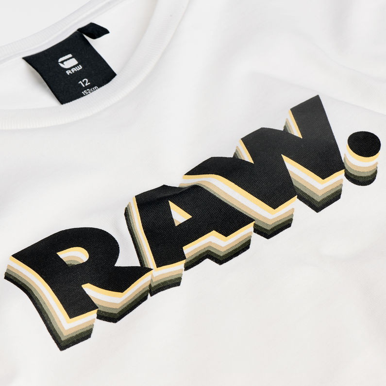G-Star RAW® T-Shirt White detail shot