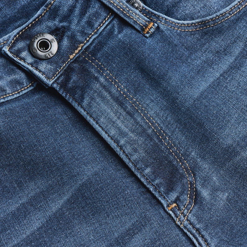 G-Star RAW® 3301 Super Skinny Jeans Midden blauw