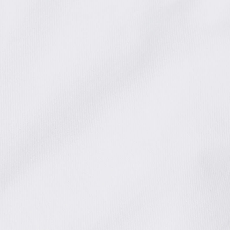 G-Star RAW® Arc Boyfriend Shorts Blanc fabric shot
