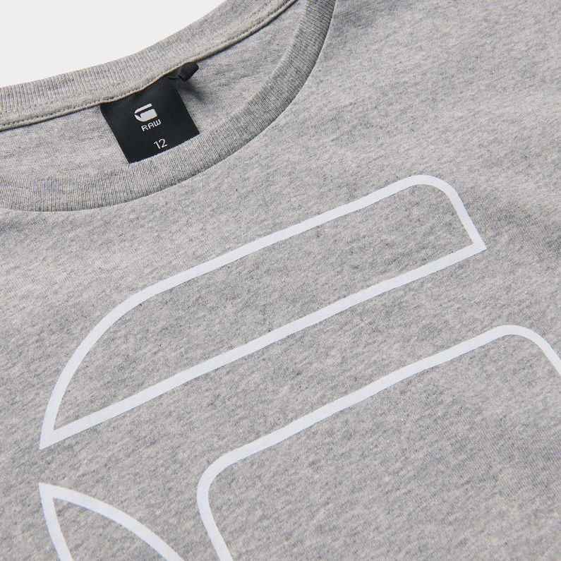 G-Star RAW® T-Shirt Grey detail shot