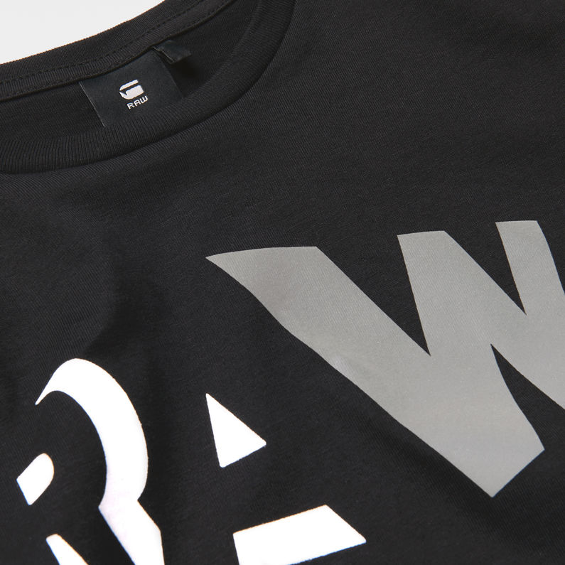 G-Star RAW® T-Shirt Black detail shot