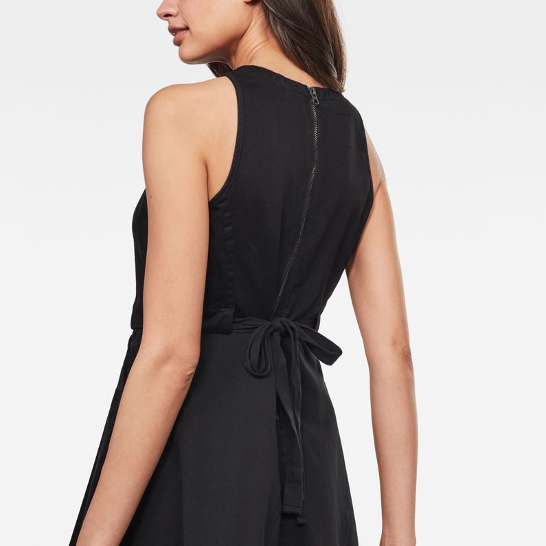 G-STAR® Core fit and flare Dress Black