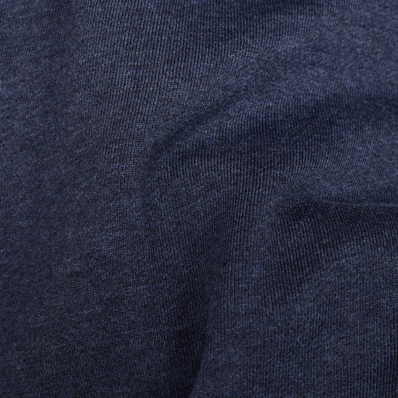 G-STAR® 3D Tapered Cropped Sweat Pants Medium blue fabric shot
