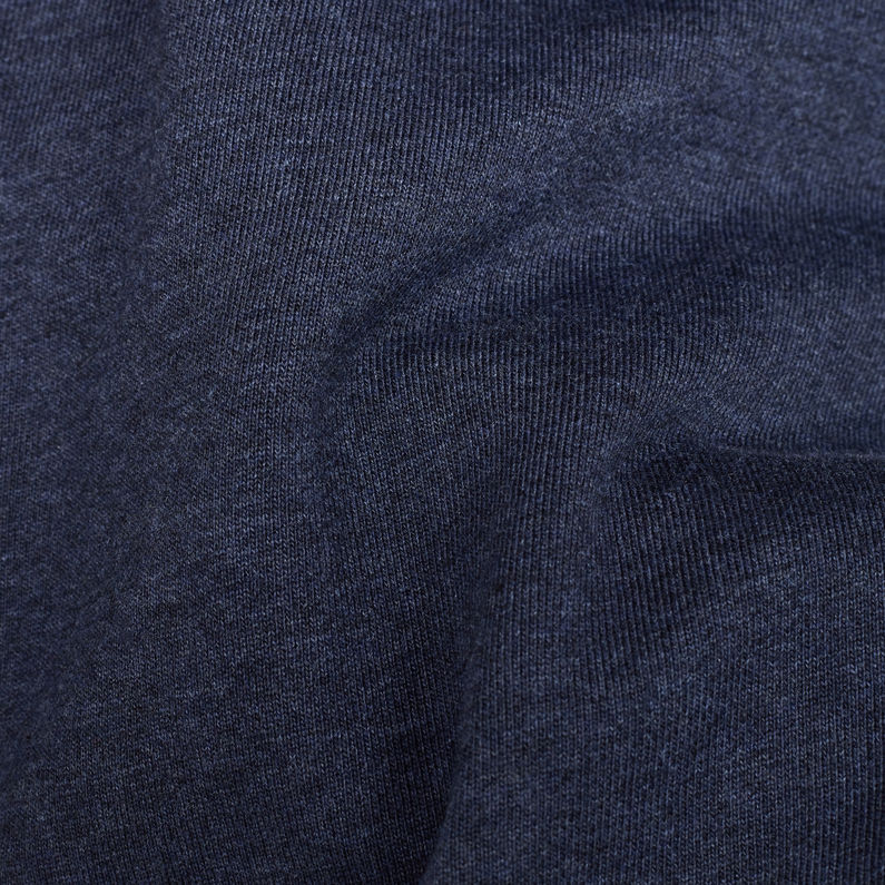 G-Star RAW® 3D Tapered Cropped Sweat Pants Medium blue fabric shot