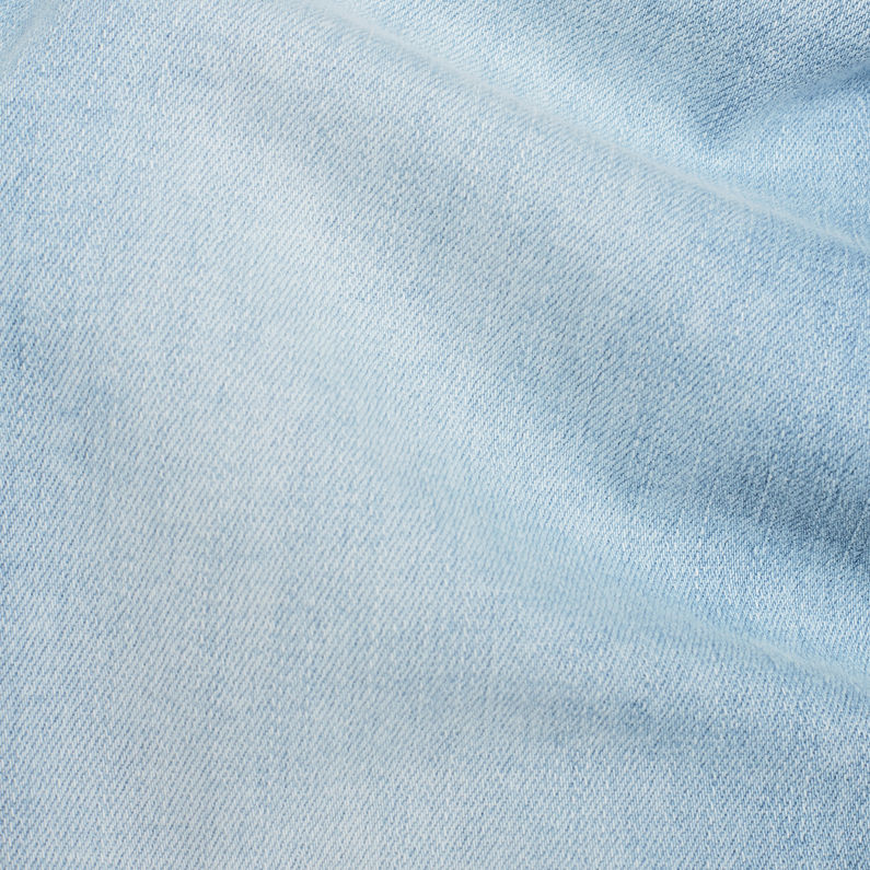 G-STAR® Lynn Mid Skinny Ripped Edge Ankle Jeans Hellblau