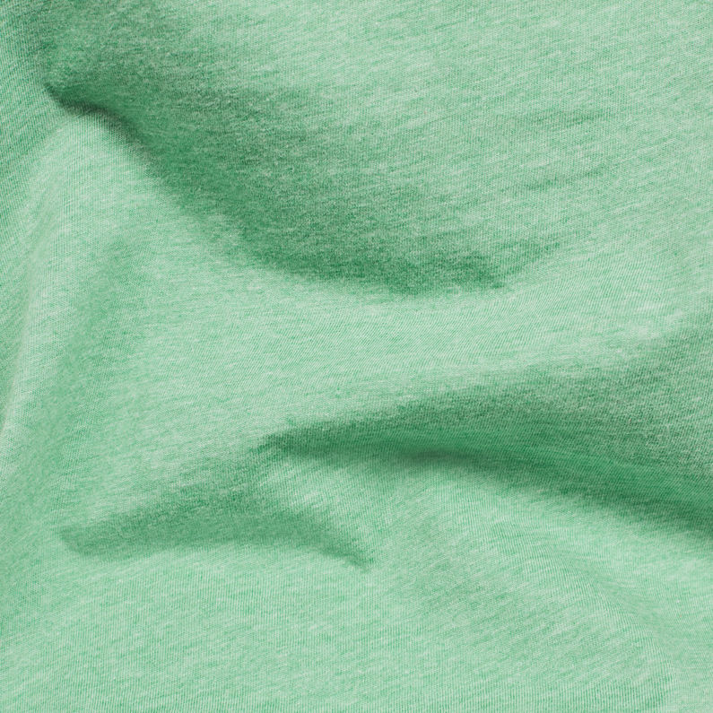 G-Star RAW® Base-S T-Shirt Green fabric shot