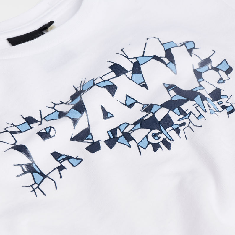 G-Star RAW® T-Shirt White detail shot