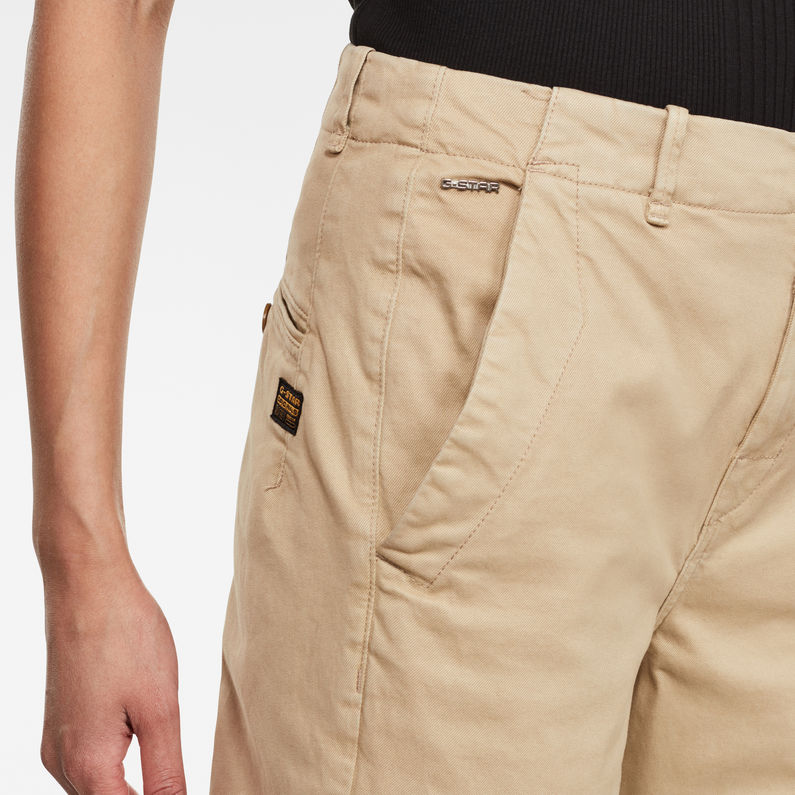 G-STAR® Page Boyfriend Chino Beige detail shot