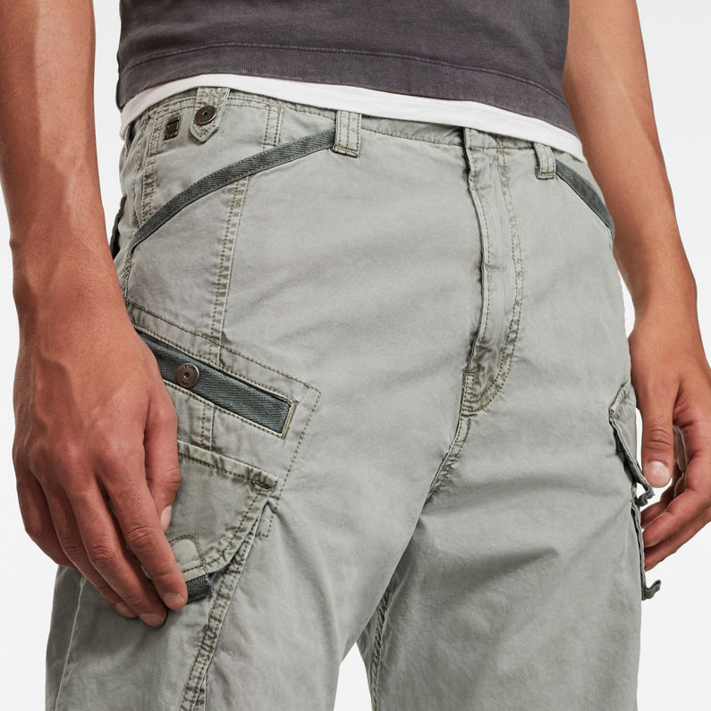 G-Star RAW® Droner Relaxed Tapered Cargo Pants Green detail shot