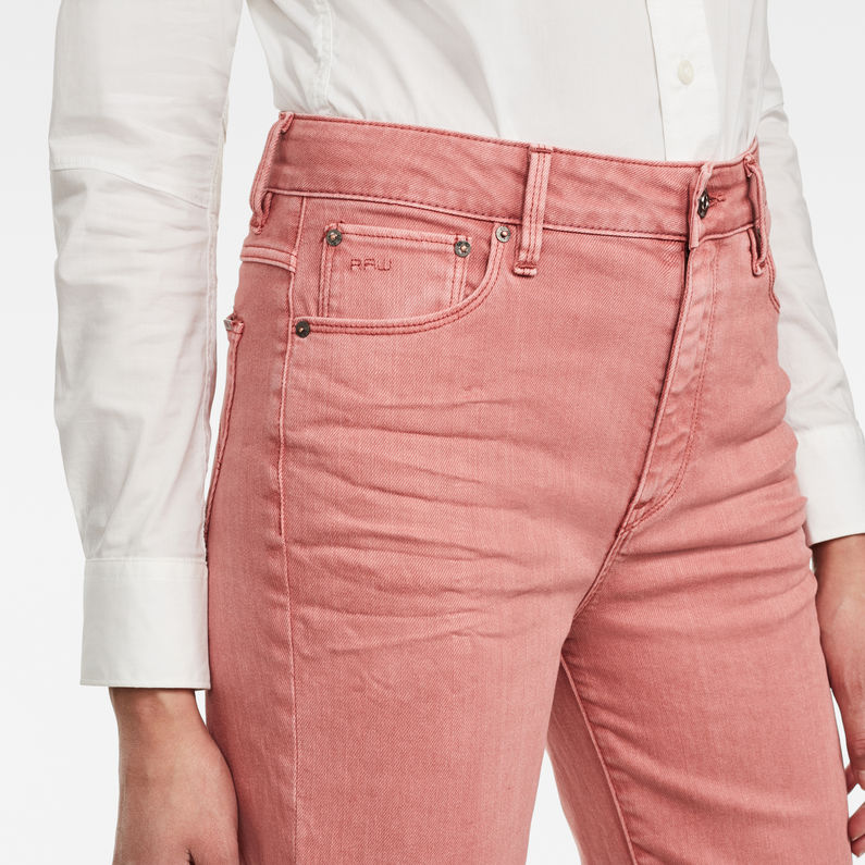 G-STAR® 3301 High Straight 90's Ankle Jeans Roze