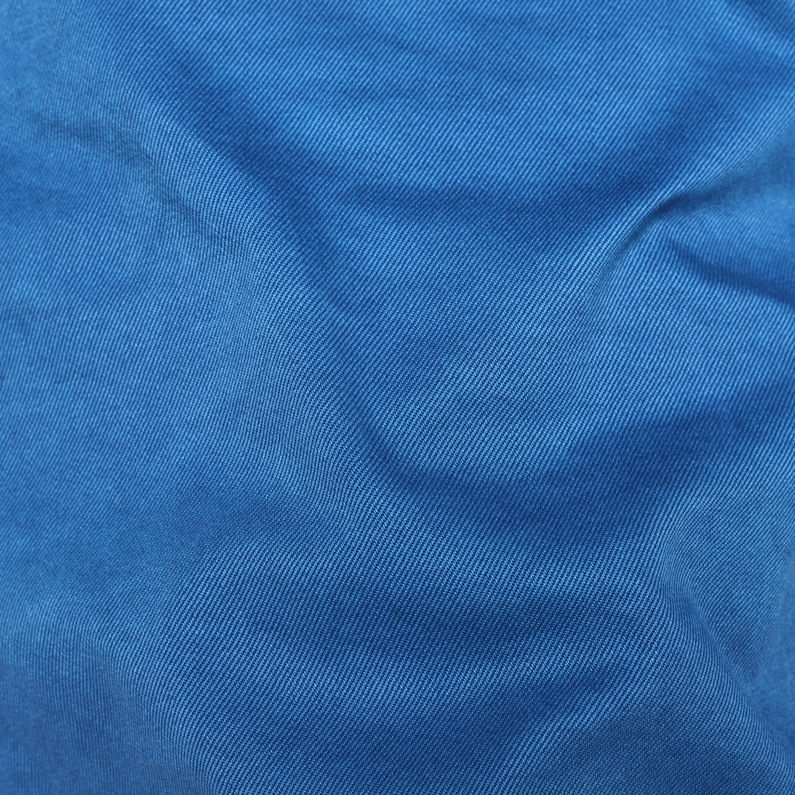 G-Star RAW® 3301 Slim Short Midden blauw fabric shot