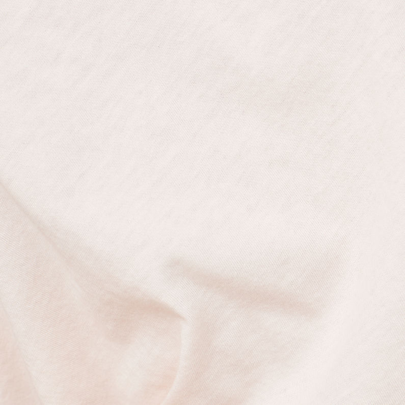 G-Star RAW® Lash Fem Loose Top Pink fabric shot