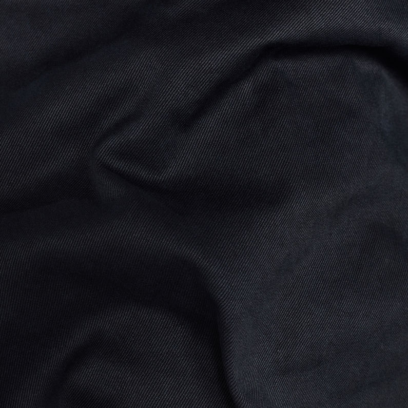 G-STAR® 3301 Slim Shorts Dunkelblau fabric shot