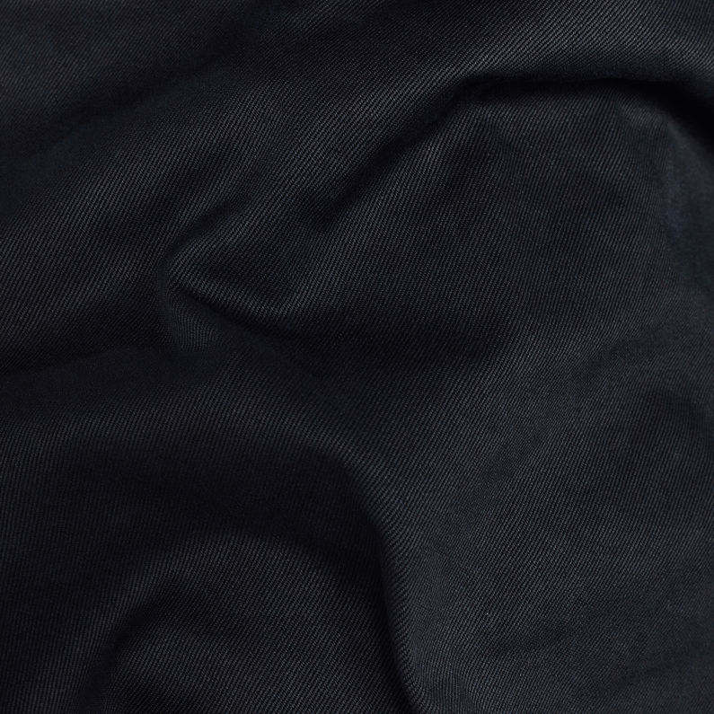G-Star RAW® 3301 Slim Short Donkerblauw fabric shot
