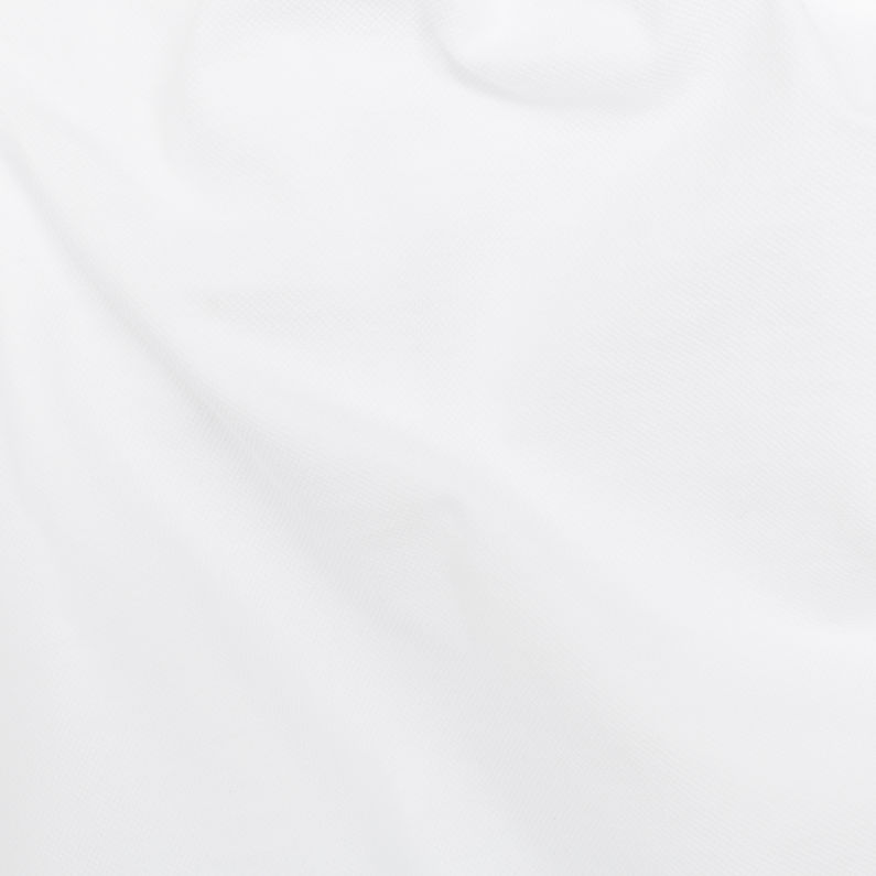 G-Star RAW® Lash Poloshirt Weiß fabric shot