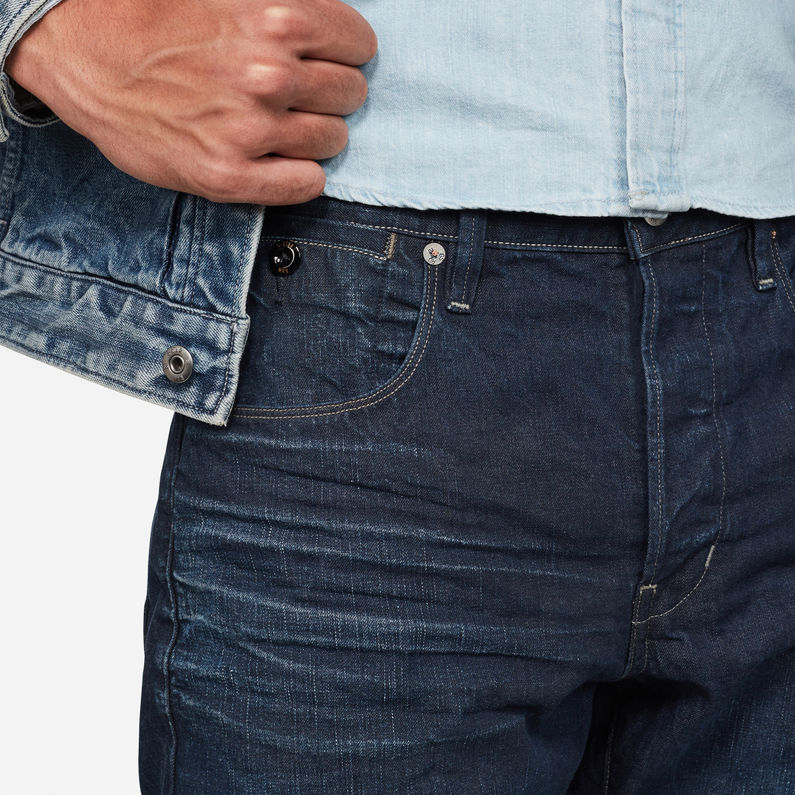 G-STAR® Shorts Loic Azul oscuro detail shot buckle