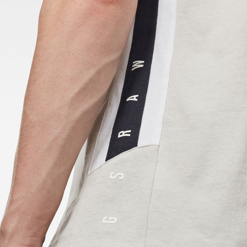 G-Star RAW® Side Stripe Polo Grey