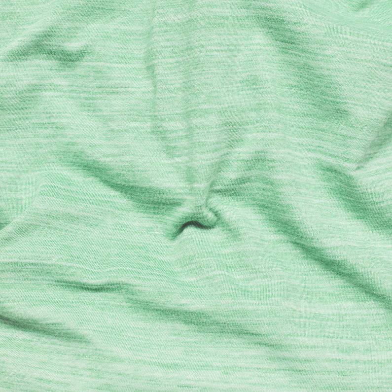 G-Star RAW® Camiseta Lash Verde fabric shot