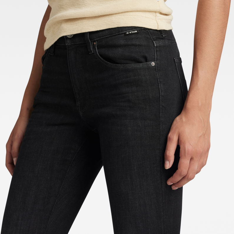 G-Star RAW® 3301 High Skinny Jeans Zwart