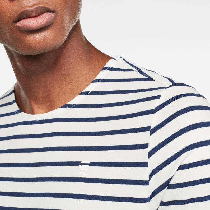 G-Star RAW® Xartto T-Shirt Mittelblau detail shot