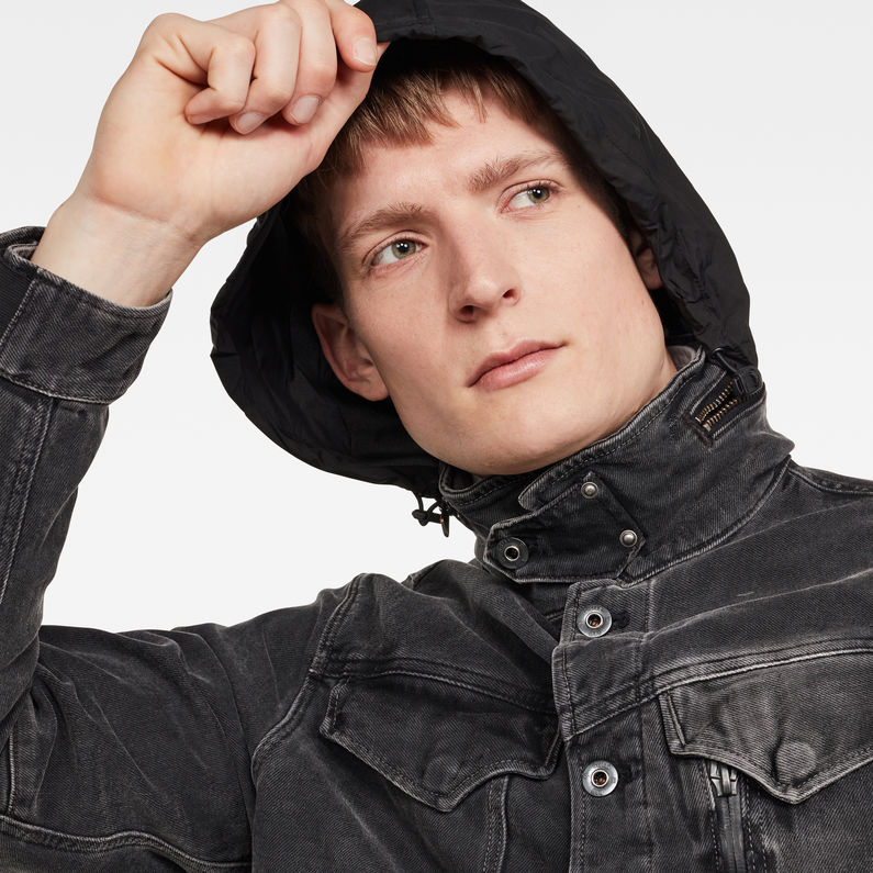 G-STAR® Citishield Slim Jacket Grau detail shot