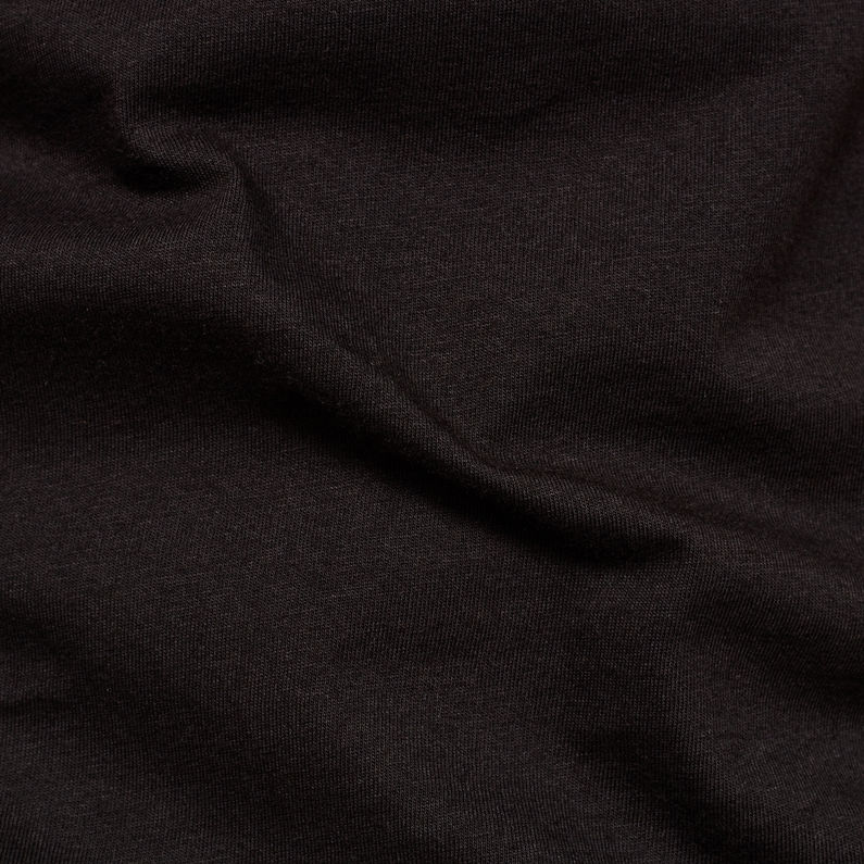G-Star RAW® Graphic Core T-shirt Black fabric shot