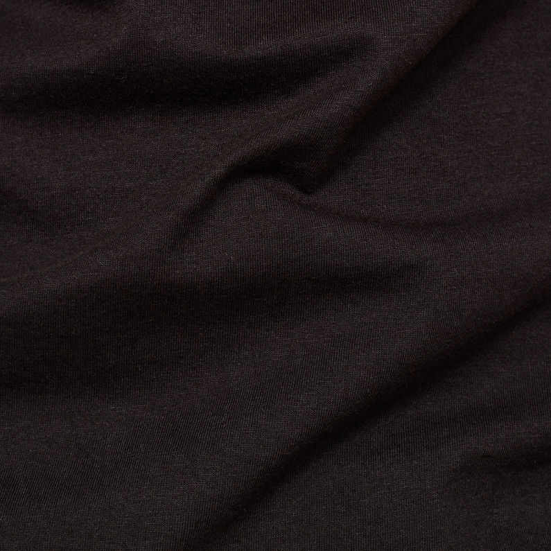 G-Star RAW® Graphic GR T-Shirt Black fabric shot