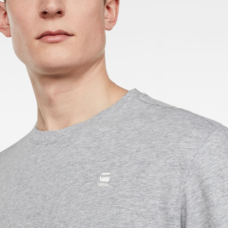 G-Star RAW® Lash T-Shirt Grey detail shot