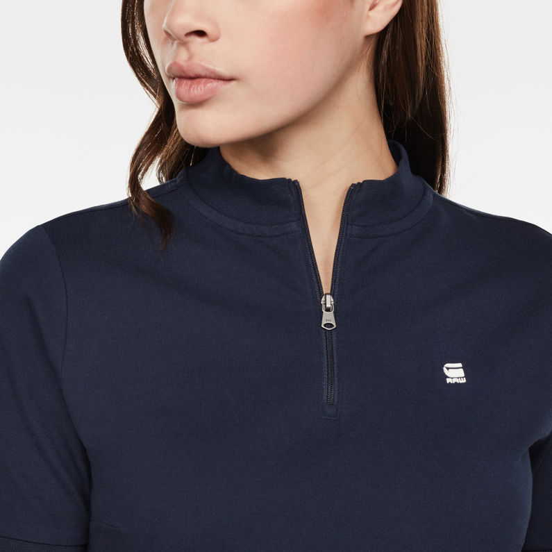 G-STAR® Zip Polo Dress Multi color