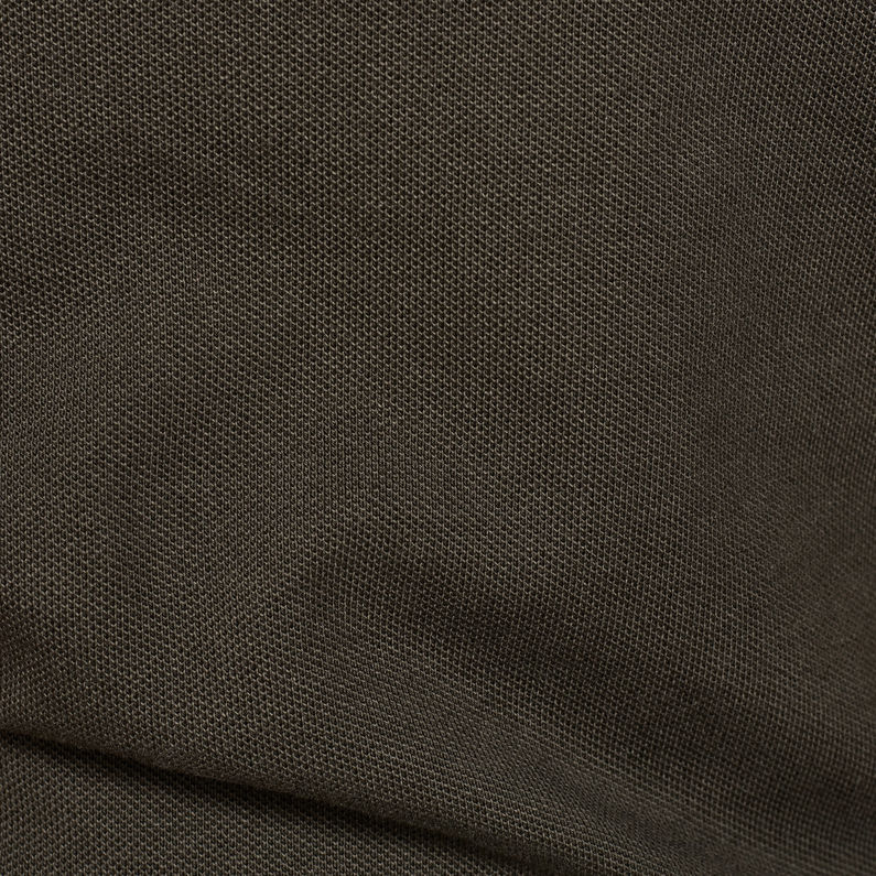 G-STAR® Zip Slim Polo Kleid Schwarz