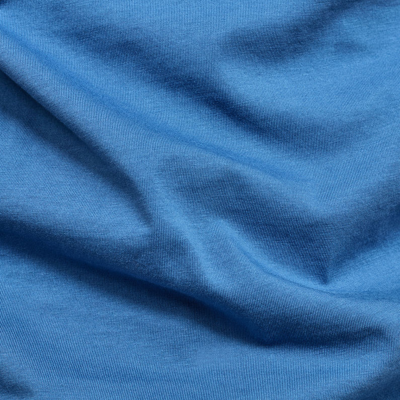 G-Star RAW® Chest Logo GR T-Shirt Medium blue fabric shot