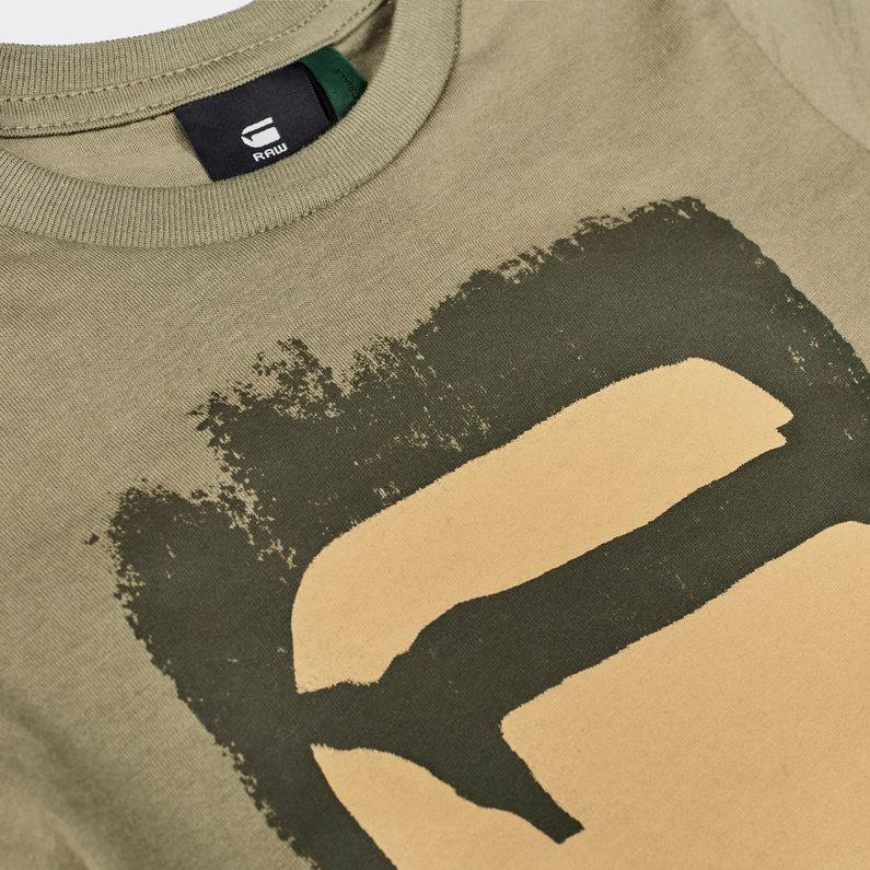 G-Star RAW® T-Shirt Green detail shot
